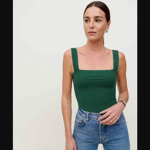 Pair of Reformation Canyon Knit Tank Tops, Size XL - Picture 9 of 9